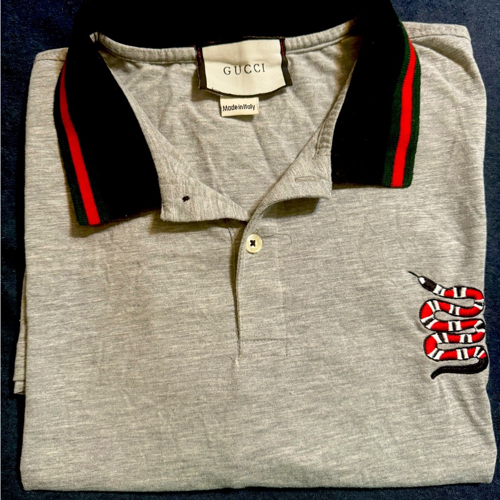 Gucci Polo Neck  In gray L//XL
